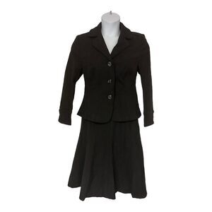 Monroe & Main Jacquard Business Office Dinner Party Anna Suit Blazer Skirt Set